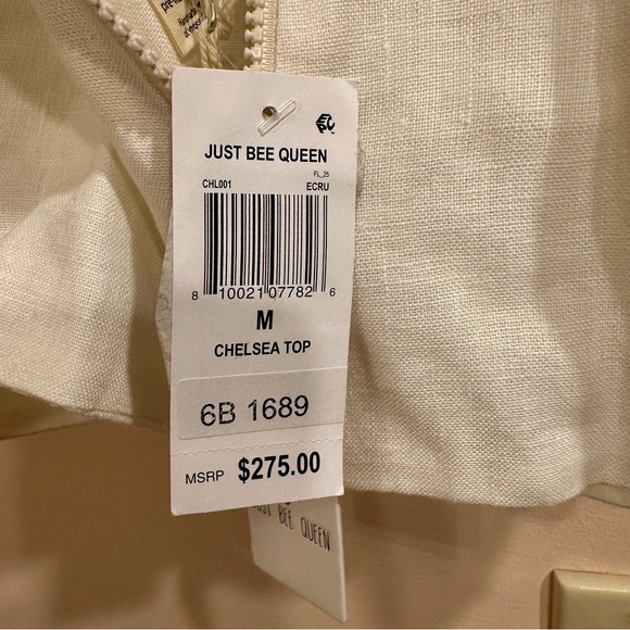 🐝Just Bee Queen 🐝Chelsea Twist Front 🐝Top 🐝 Size M - Picture 7 of 10